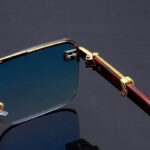 2026 New Metal Rectangular Sunglasses – Anti-Glare & UV-Protective – Suitable for Round and Square Faces cartacs.com