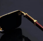 2026 New Metal Rectangular Sunglasses – Anti-Glare & UV-Protective – Suitable for Round and Square Faces cartacs.com