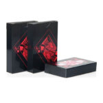 Black and Gold Waterproof PVC Playing Cards – Creative, Washable, Wide-Format Deck (Suitable for Texas Hold'em & Cardistry) cartacs.com