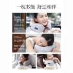 Multifunctional Neck Massage Pillow – Kneading & Vibration Massager for Home and Car Use