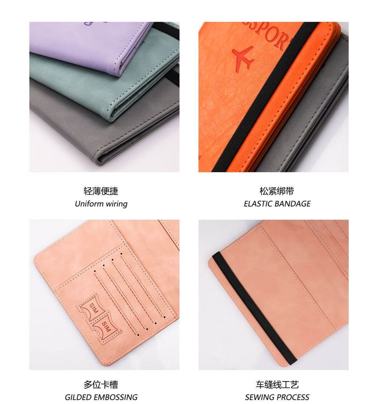 RFID-Blocking Passport and Card Holder – Multifunctional Travel Document Organizer cartacs.com