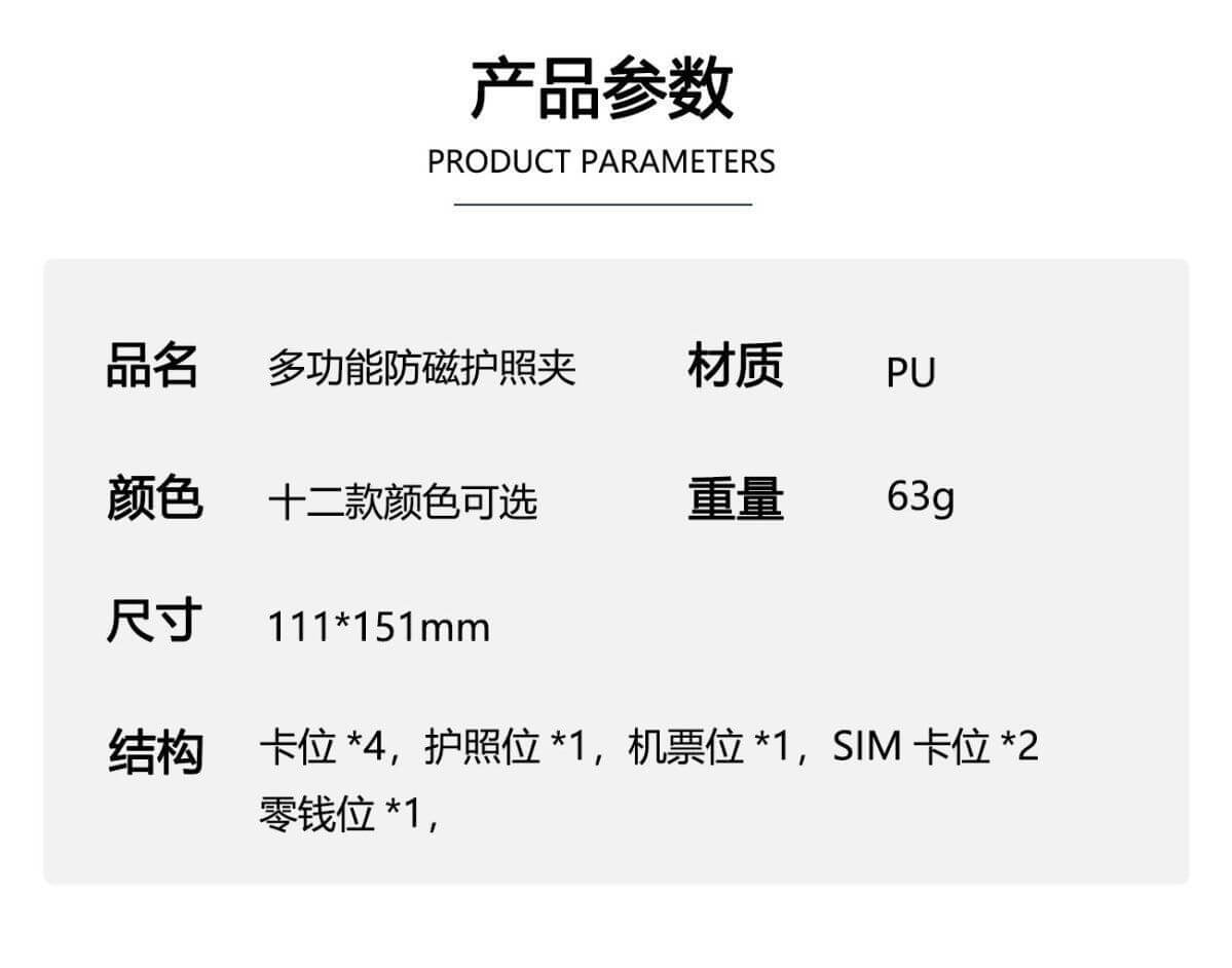 RFID-Blocking Passport and Card Holder – Multifunctional Travel Document Organizer cartacs.com